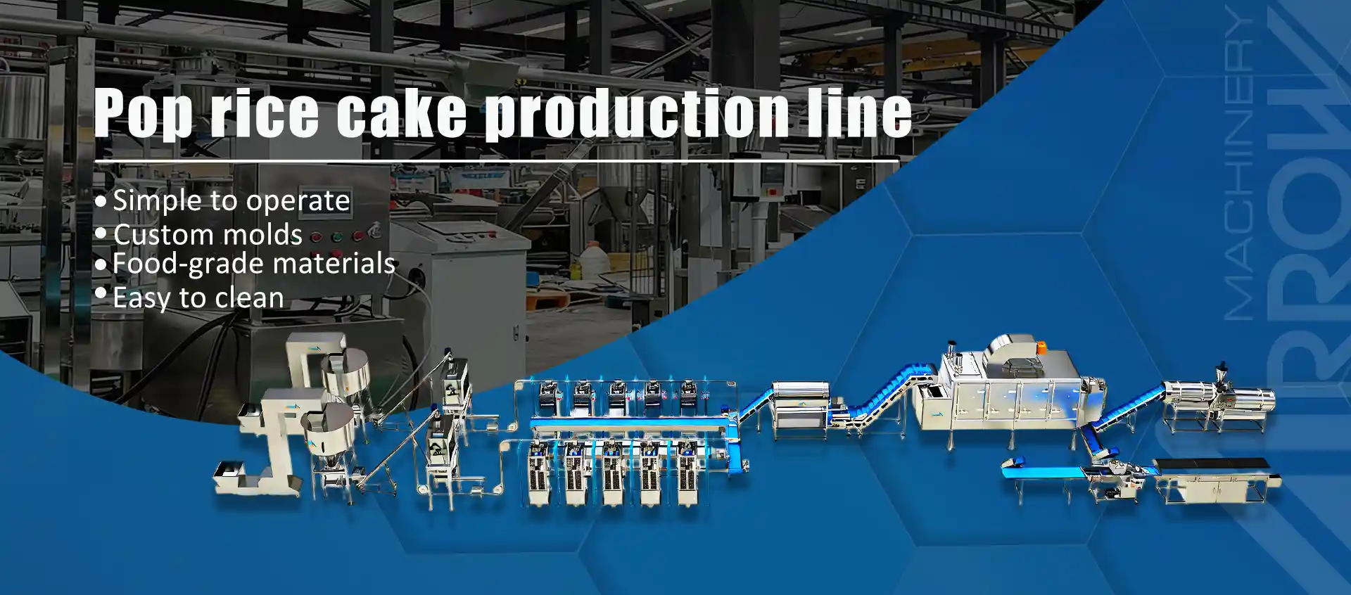 Popped Rice Machine Machines for Popped Chips,Rice Cake|ARROW MACHINERY